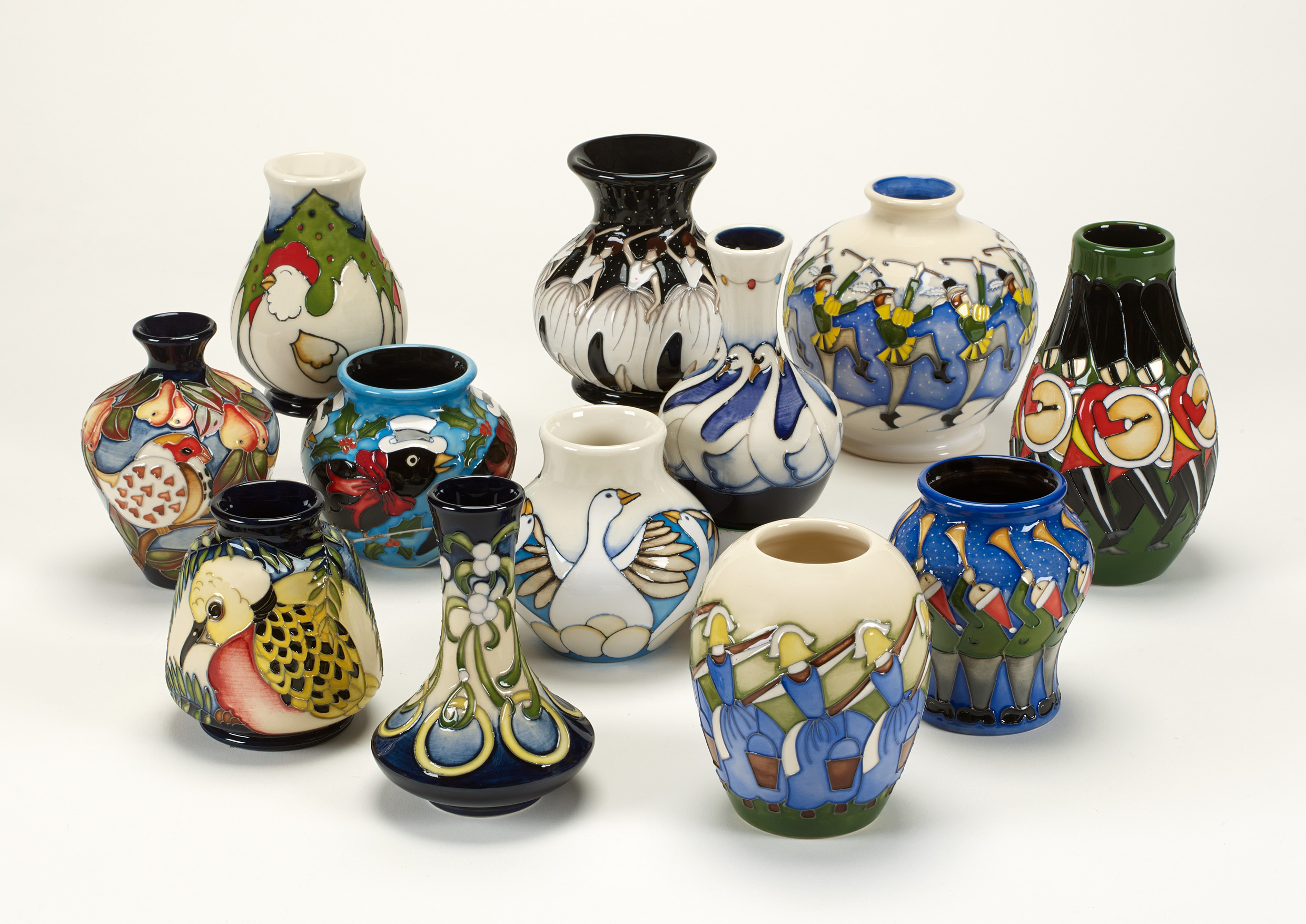 10 Lords Leaping - Vase